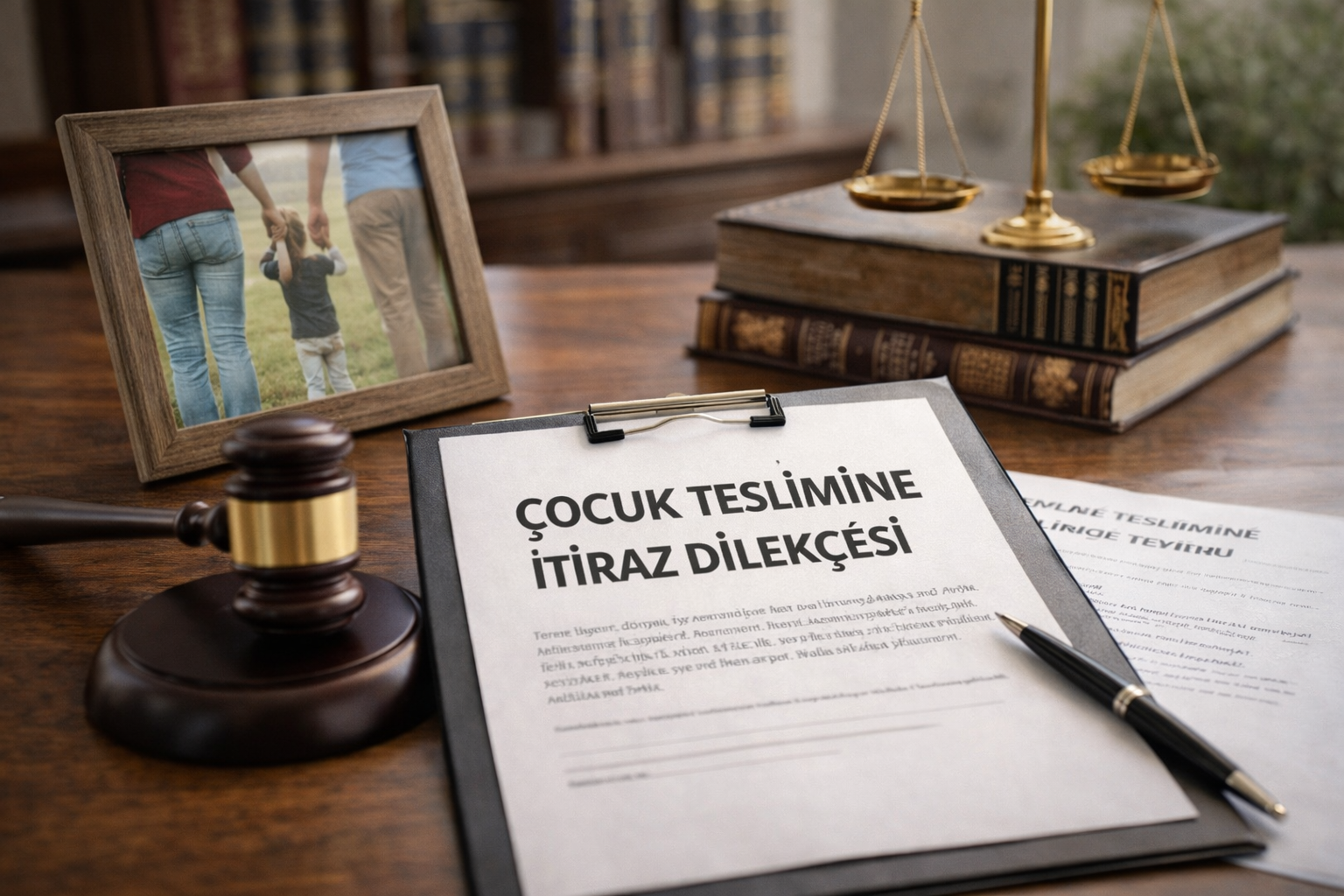 Çocuk teslimine itiraz dilekçesi - Velayet hakkı rehberi