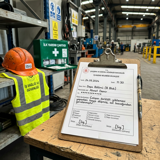 İş Kazası Bildirim Dilekçesi (2026 Güncel Örnek) - Dilekçe Rehberi Blog