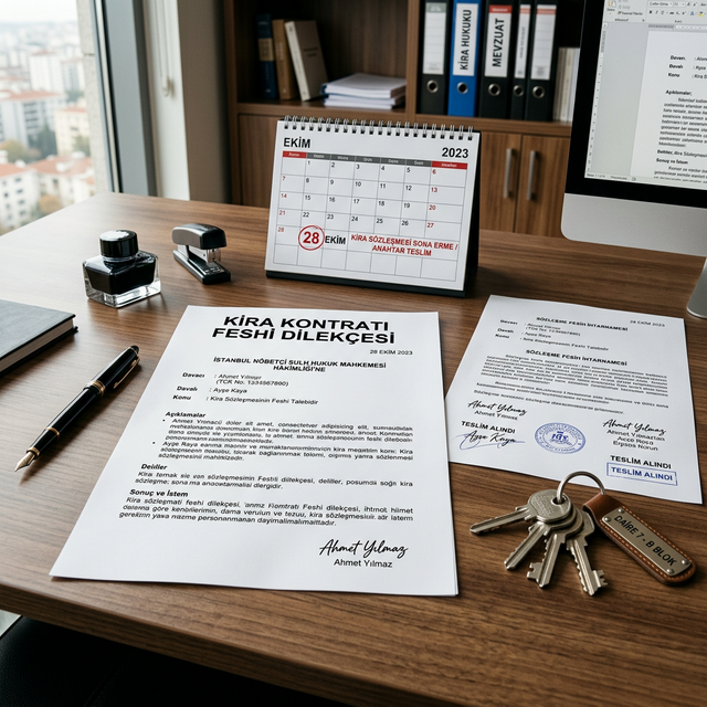 Kira kontratı feshi dilekçesi rehberi