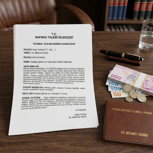 Nafaka Talebi Dilekçesi Nasıl Yazılır? Türler ve Örnekler - Dilekçe Rehberi Blog